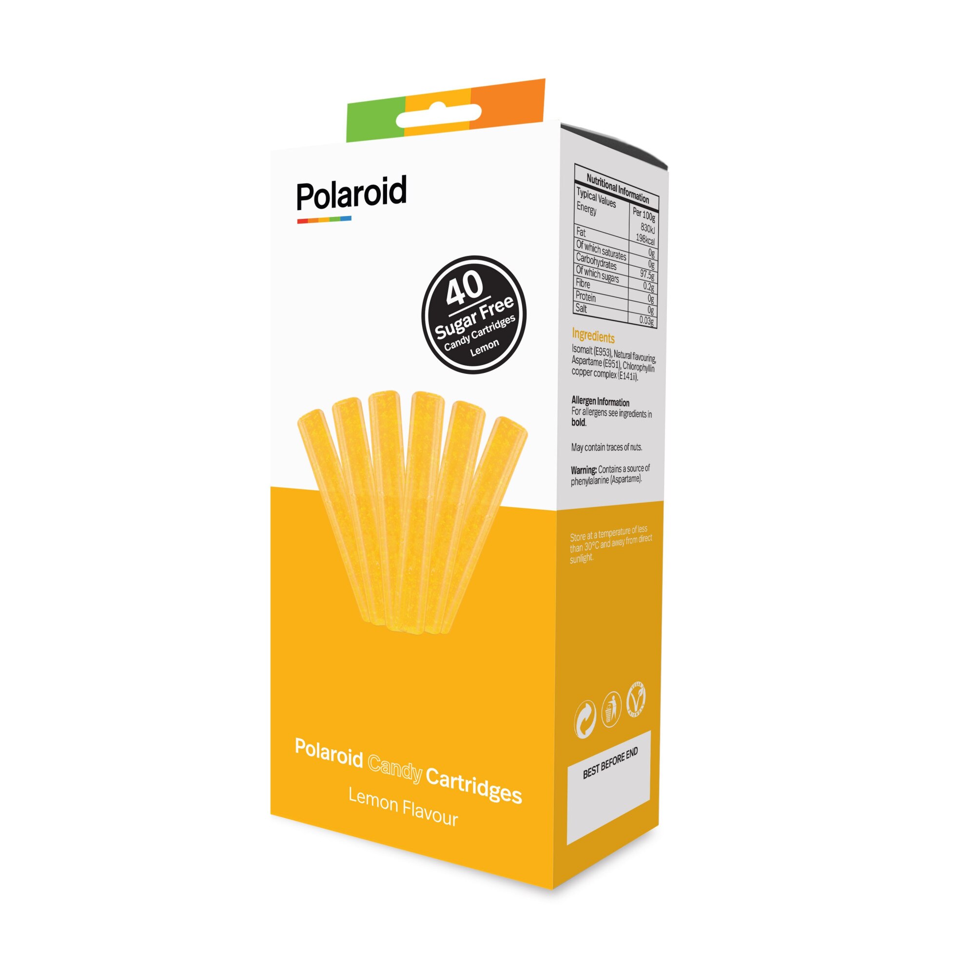 Pachet batoane, Polaroid, CandyPlay 3D, 40 buc, aroma lamaie