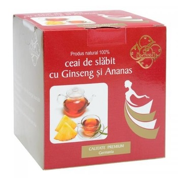 Ceai slabit ginseng & ananas 20dz*2gr 00014989 Bis Nis Ceai slabit ginseng & ananas 20dz*2gr 00014989 Bis Nis