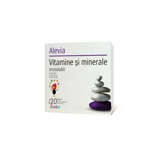 Vitamine si minerale junior 20dz orosolubile (5564) Alevia