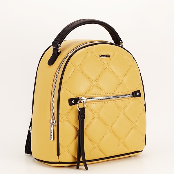 Rucsac David Jones galben pal Bianca Galben pal
