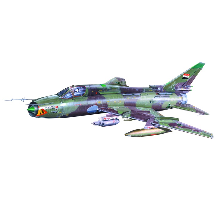 MisterCraft Szovjet Attack Jet Sukhoi Su-22M4R "77JBG" 1:72 MCR E12