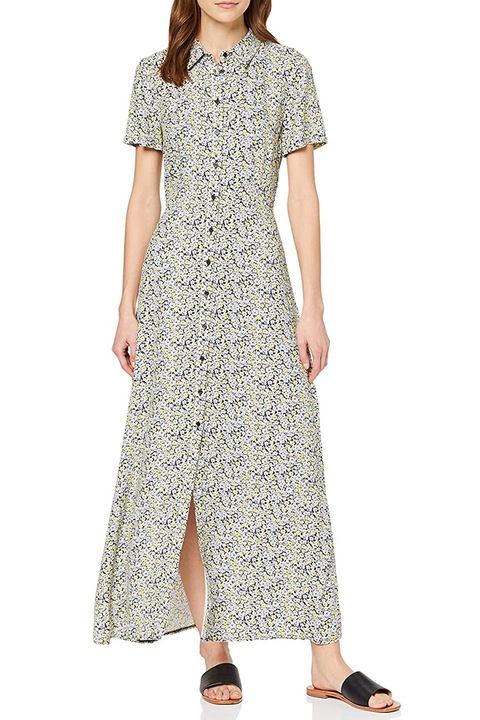 Rochie dama, Find, Viscoza, Flori, Multicolor, XS