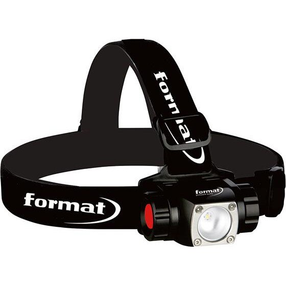 Lanterna frontala cu LED, 350 lm, FORMAT