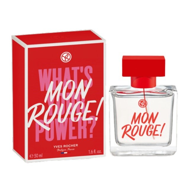 Apa de parfum Mon Rouge!, Yves Rocher, 50 ml
