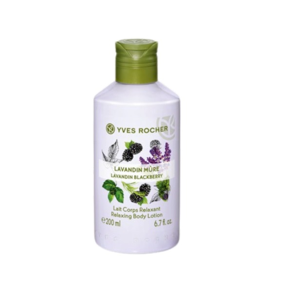 Lapte catifelat pentru corp Lavanda & Mure, Yves Rocher, 200 ml