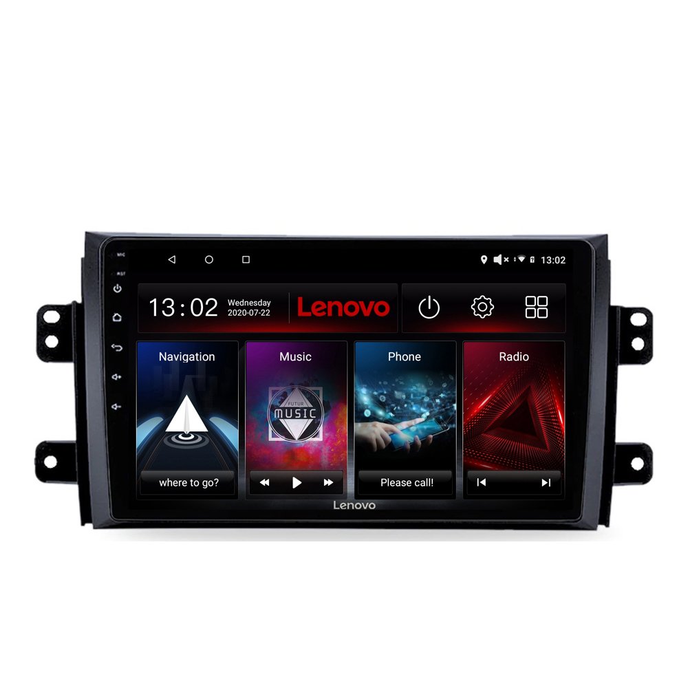 Navigatie dedicata Suzuki SX4 2006-2013 Edotec, cu Android, Radio, Bluetooth, Internet, DSP, procesor Octa Core, memorie GB si 64GB, 4G