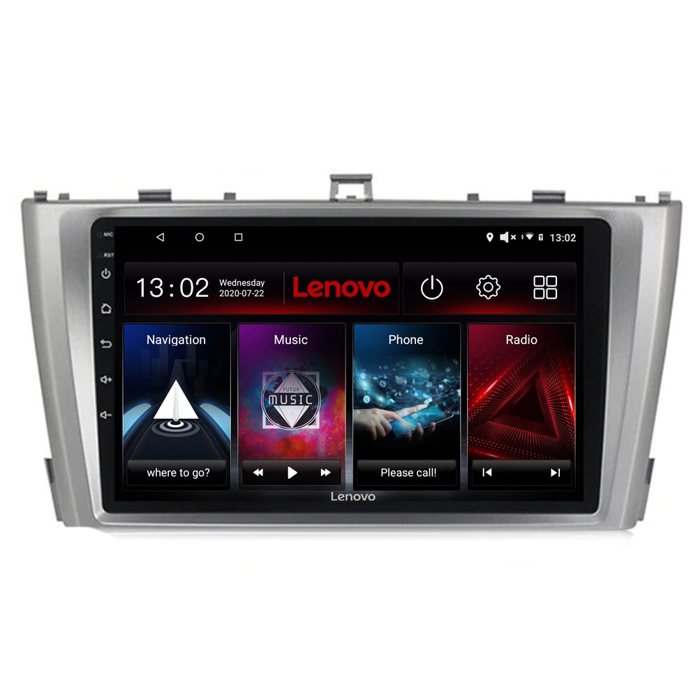 Navigatie dedicata Toyota Avensis 2009-2015 Edotec, cu Android, Radio, Bluetooth, Internet, procesor Octa Core, 4G, memorie 2GB si 32GB