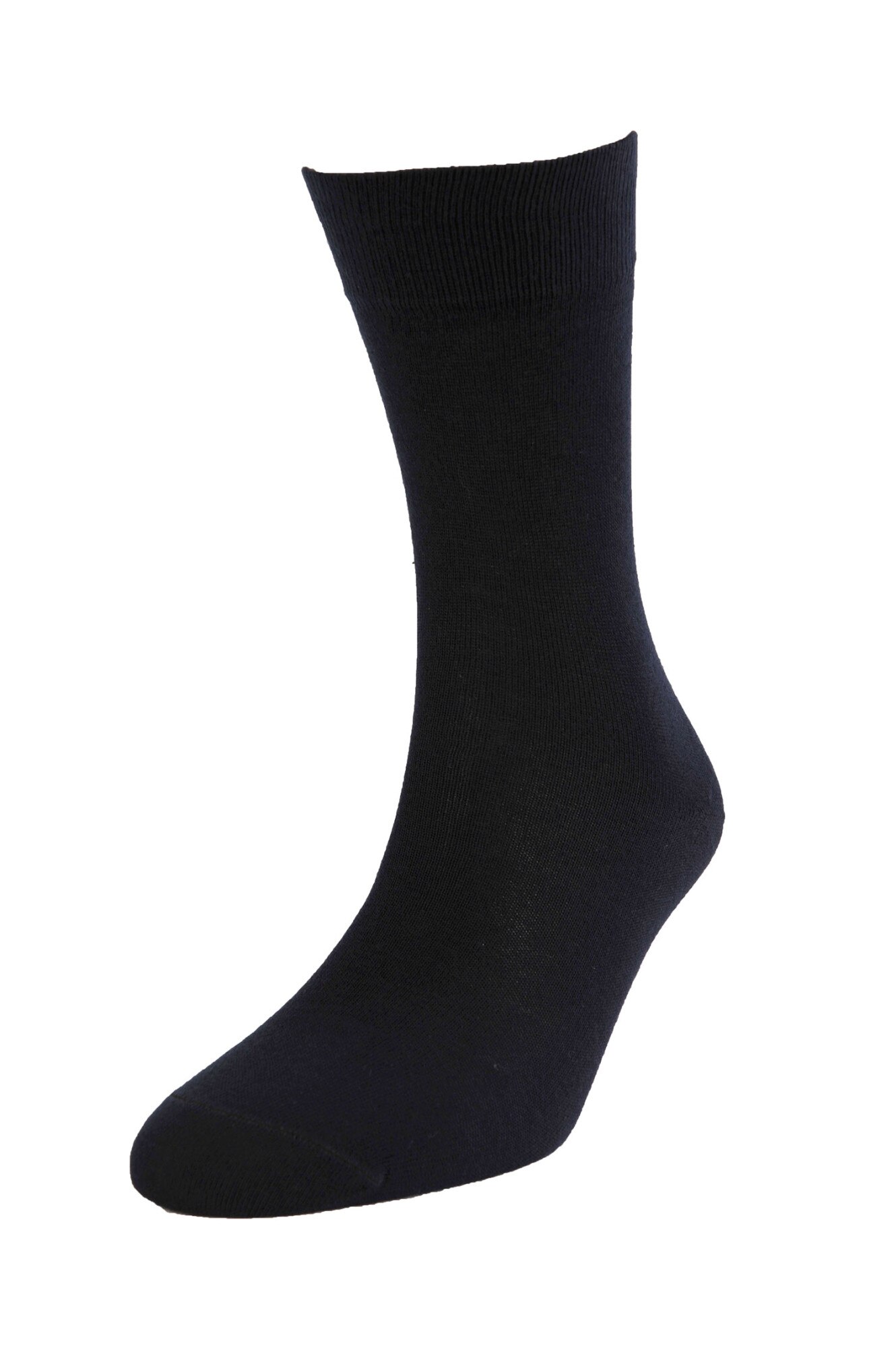 Sosete din bumbac pieptanat, office, pentru barbati, Mondex, Bleumarin