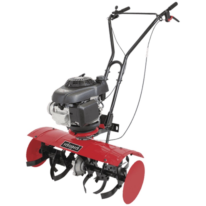 Бензинова мотофреза Scheppach, MTP870H, 196 cm3, 800 мм, Многоцветен