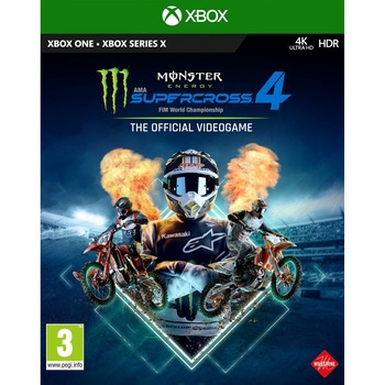 Monster Energy Supercross 4 pentru Xbox Series X Monster Energy Supercross 4 pentru Xbox Series X