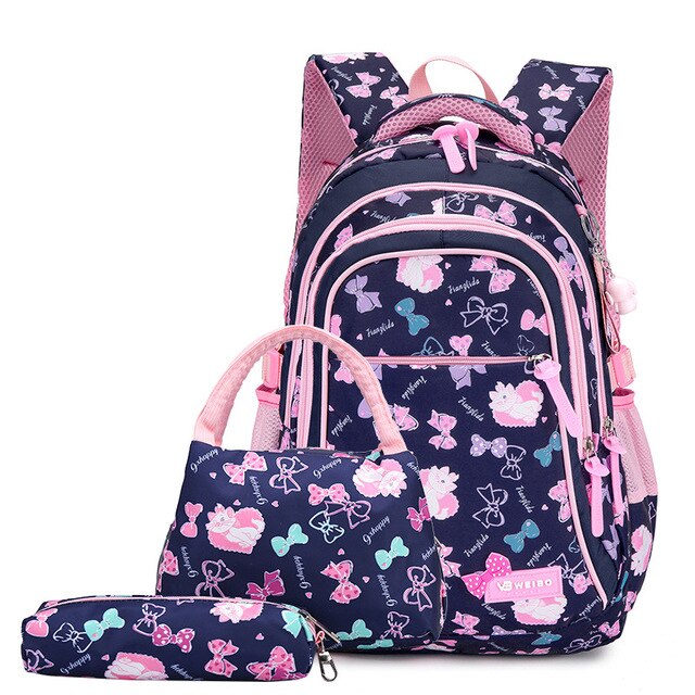 Rucsac pentru copii Swissant, Curele captusite, Albastru/ Roz