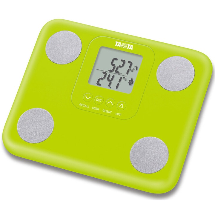 Телесен анализатор Tanita BC730G, 5 Потребителя, 150 кг, Зелен