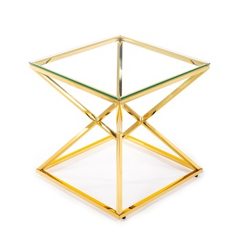 Masuta cafea Loft 60 cm inox auriu Masuta cafea Loft 60 cm inox auriu