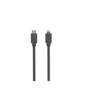 Cablu de incarcare cu mufe USB-C to Lightning, gri Cablu de incarcare cu mufe USB-C to Lightning, gri