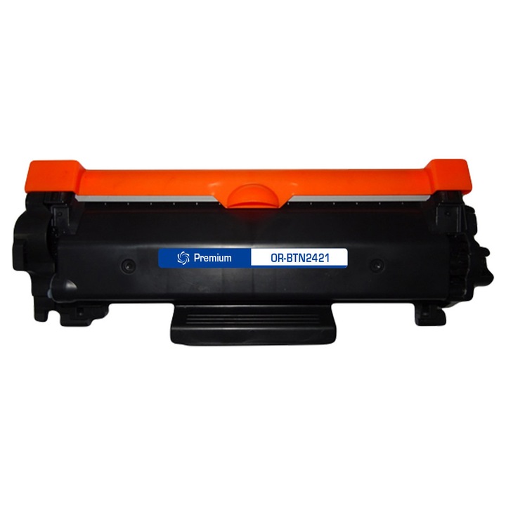 Cartus toner ORINK compatibil Brother TN2421, cu cip, 3000 pagini, pentru Brother HL-L2312D, HL-L2352DW, HL-L2372DN, DCP-L2512D, DCP-L2532DW, DCP-L2552DN, MFC-L2712DN, MFC-L2712DW, MFC-L2732DW, MFC-L2752DW