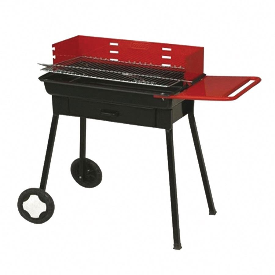 Gratar carbuni cu roti, metal, hobby