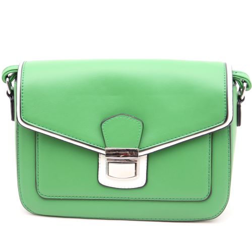 Geanta dama Caza Pelletteria piele ecologica 98103 verde