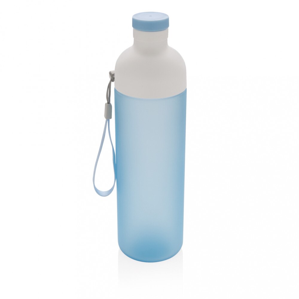 Bidon sport, fara scurgeri, 21MAR1760, 600 ml, 3.2x24.3xØ 6.5 cm, XD by AleXer, Tritan, Albastru, breloc inclus