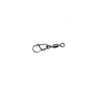 Set 10buc agrafe duo-lock micro UL cu vartej, Kamatsu Sport Snap K-501, marimea 00, 6kg, Black Nickel