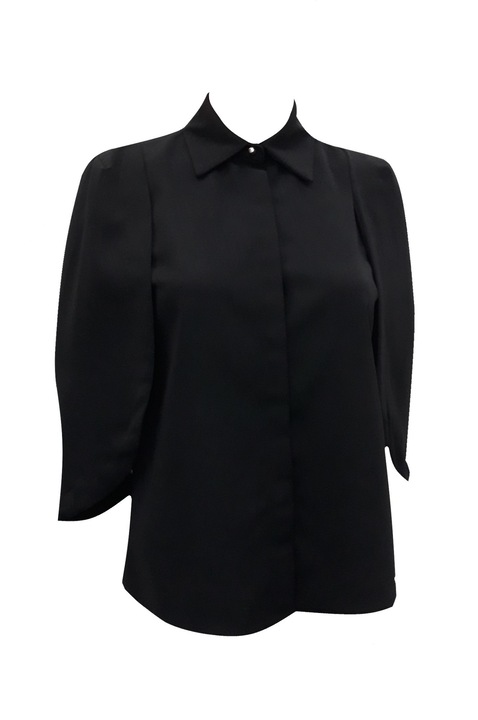 Bluza dama, tip capa, negru, marimea S-M