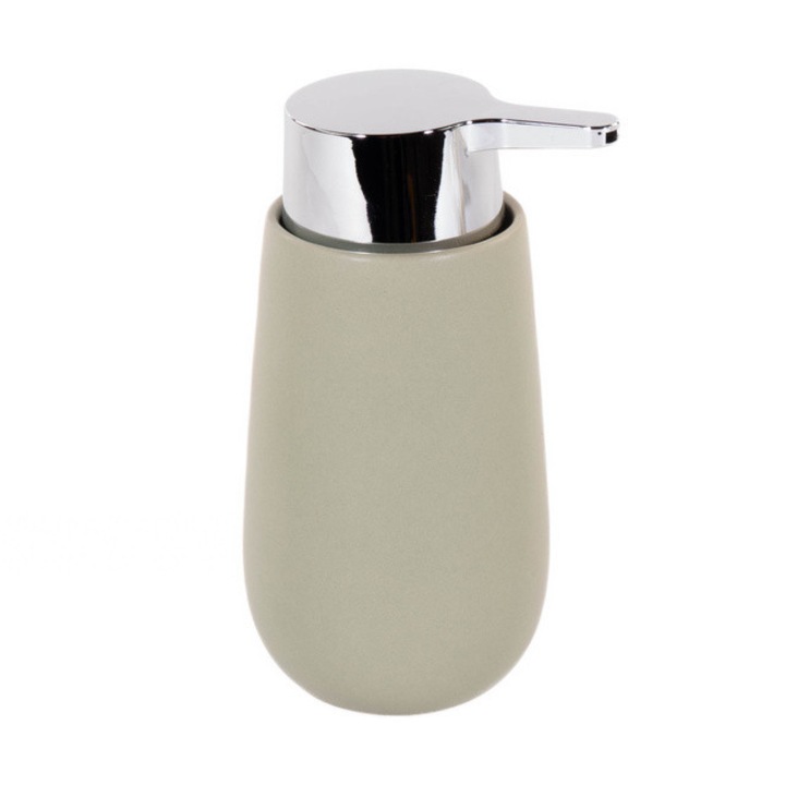 Dispenser sapun lichid BADI, Negru, 320 ml, WENKO - verde