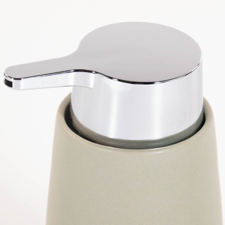 Dispenser sapun lichid BADI, Negru, 320 ml, WENKO - verde