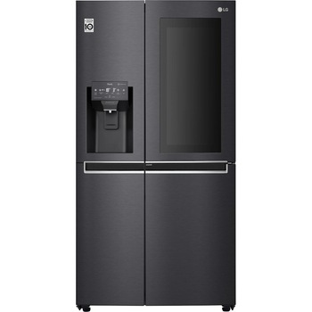 Frigider Side-by-Side LG GSX961MCCE Door-in-Door InstaView, Total NoFrost, 625 litri, 179 cm, inox negru Frigider Side-by-Side LG GSX961MCCE Door-in-Door InstaView, Total NoFrost, 625 litri, 179 cm, inox negru