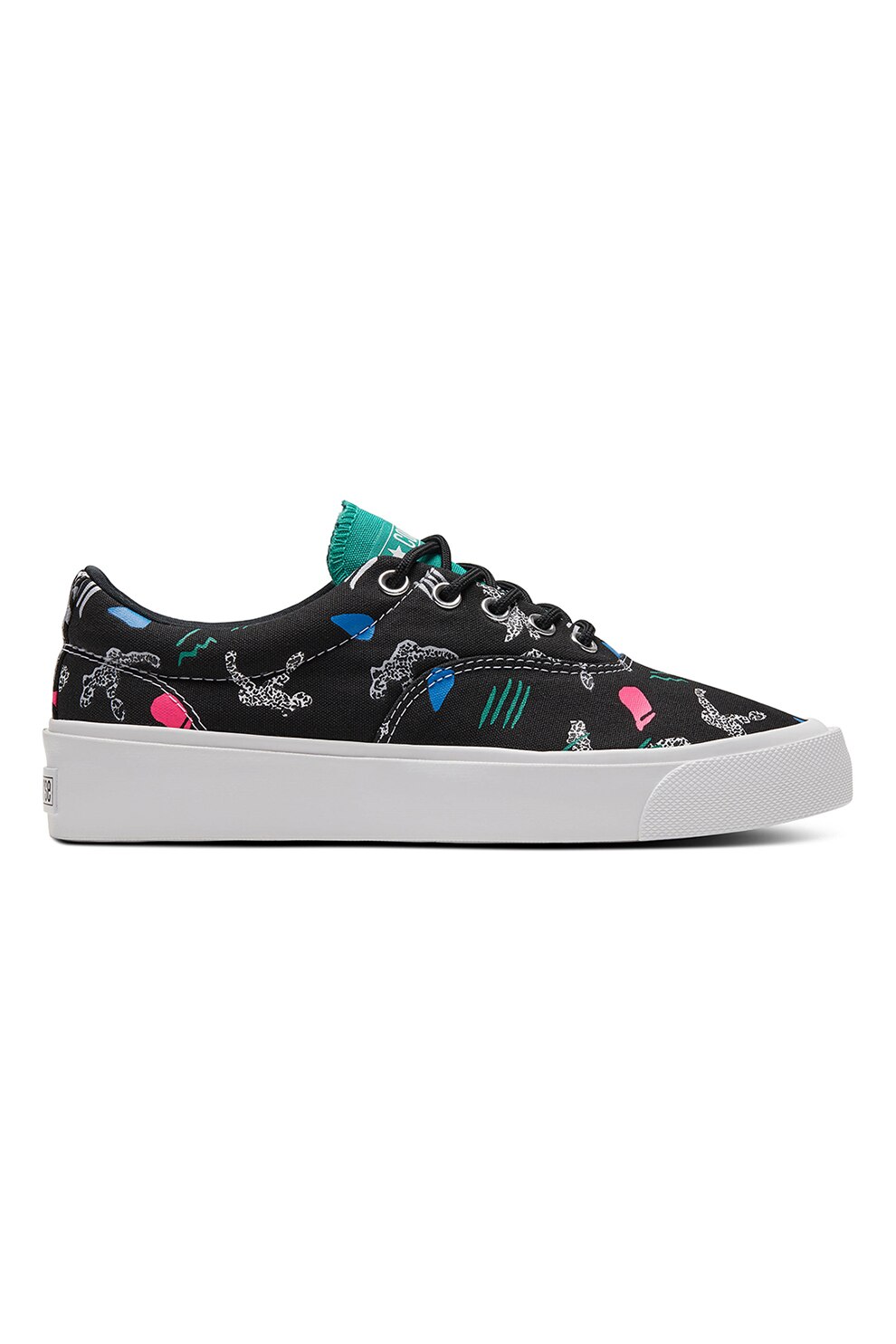 Converse, Tenisi unisex cu imprimeu Skid Grip 80'