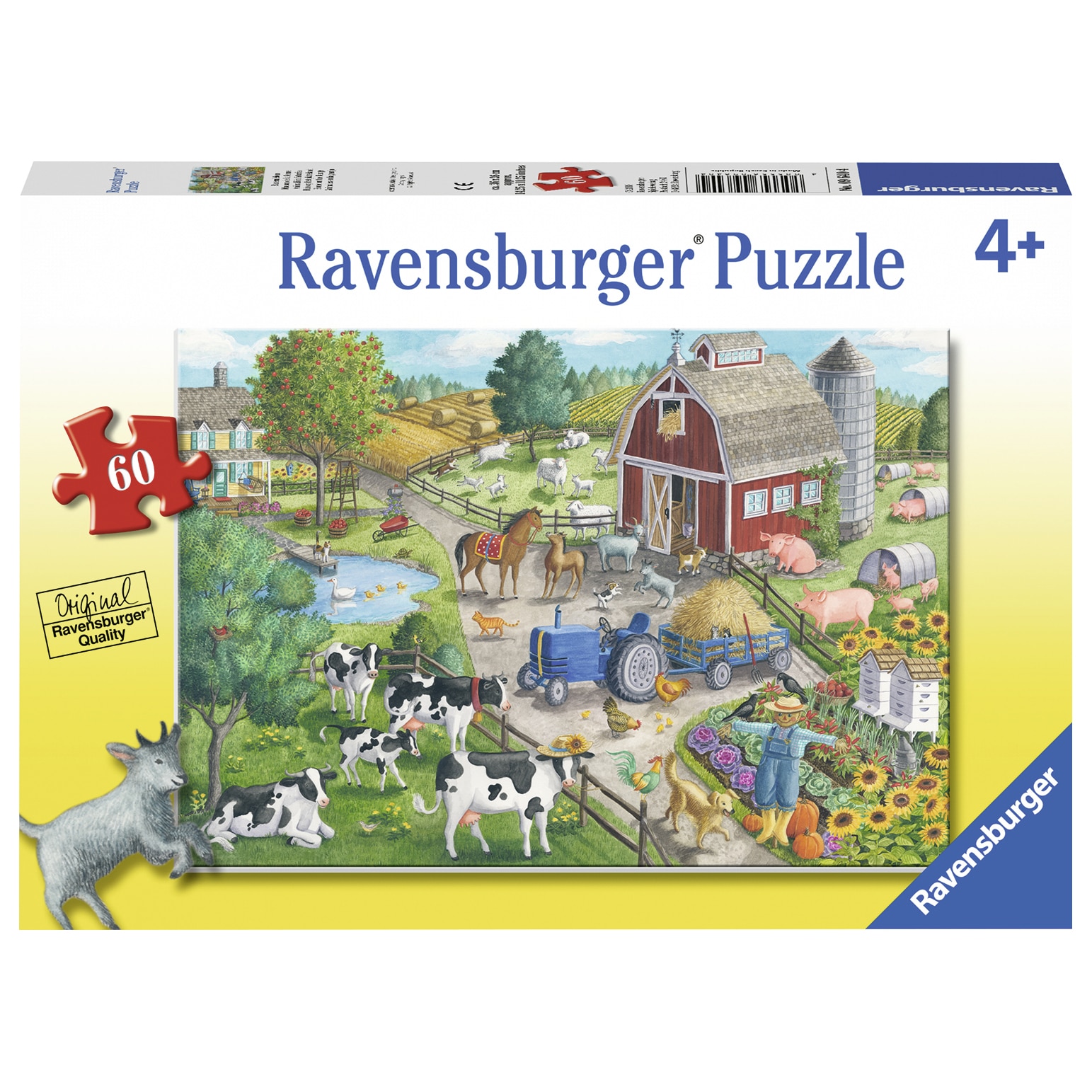 Puzzle Ravensburger - Ferma, 60 piese
