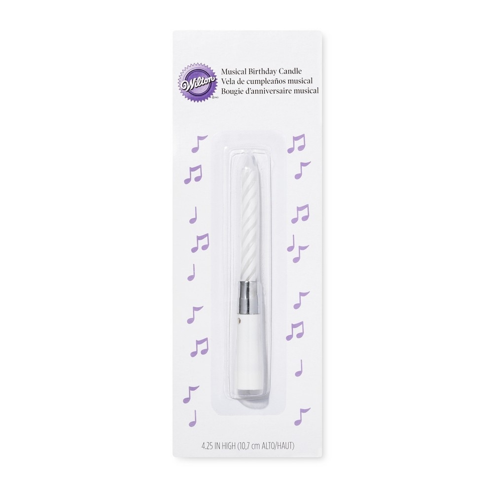 Lumanare muzicala pentru tort 