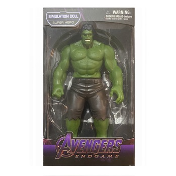 Figurina Avengers EndGame, Super Hero Hulk, 22 cm Figurina Avengers EndGame, Super Hero Hulk, 22 cm