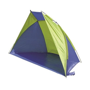 Cort de plaja HIGHLANDER LOCH LOMOND BLUE, Impermeabilizare 1000mm, Poliester 170T/Fibra de sticla, 240x125x120cm, Albastru/Verde Cort de plaja HIGHLANDER LOCH LOMOND BLUE, Impermeabilizare 1000mm, Poliester 170T/Fibra de sticla, 240x125x120cm, Albastru/Verde