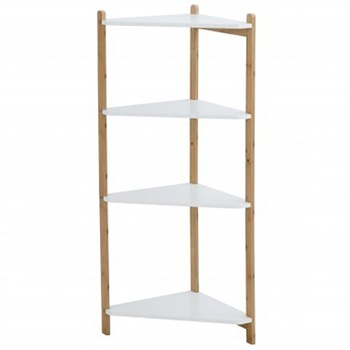 Raft de colt, bambus, Cassatex, 4 rafturi Raft de colt, bambus, Cassatex, 4 rafturi