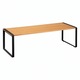 Etajera 5Five Blackwood cu structura metalica, 50x18x15 cm, negru