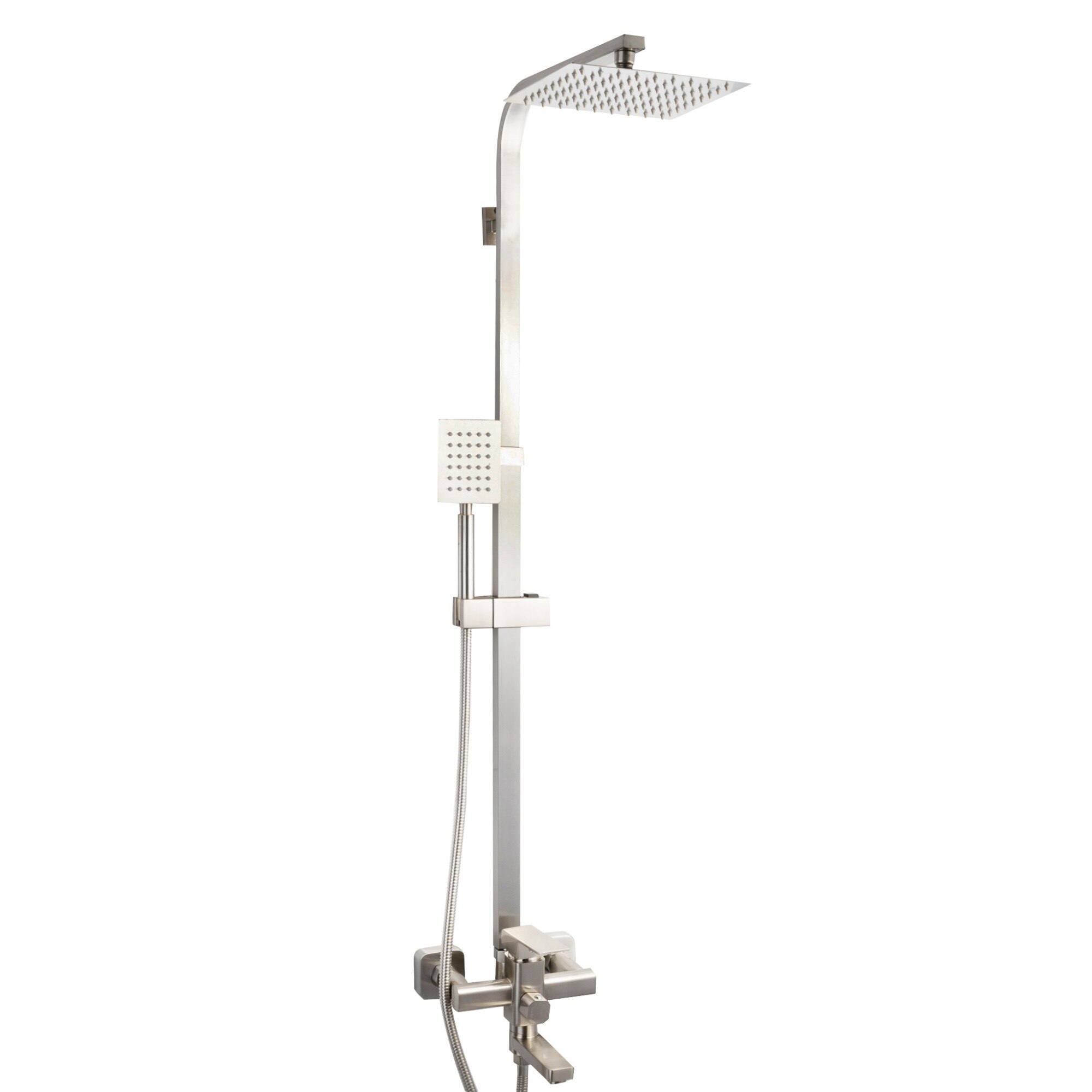 Coloana de dus TRENDY'S , cu trei functii , inox satinat