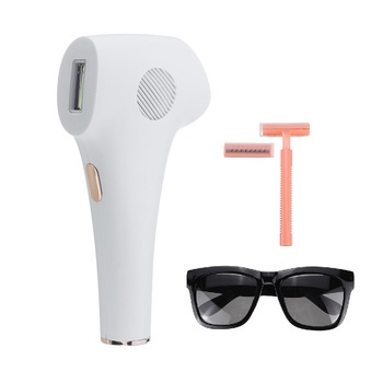 Epilator IPL DEKA® Light Care HR-7028, 999.999 pulsatii, ecran LCD, 5 trepte de intensitate, Impuls single/multi flash, Accesorii ochelari protectie si aparat de ras, Alb Epilator IPL DEKA® Light Care HR-7028, 999.999 pulsatii, ecran LCD, 5 trepte de intensitate, Impuls single/multi flash, Accesorii ochelari protectie si aparat de ras, Alb