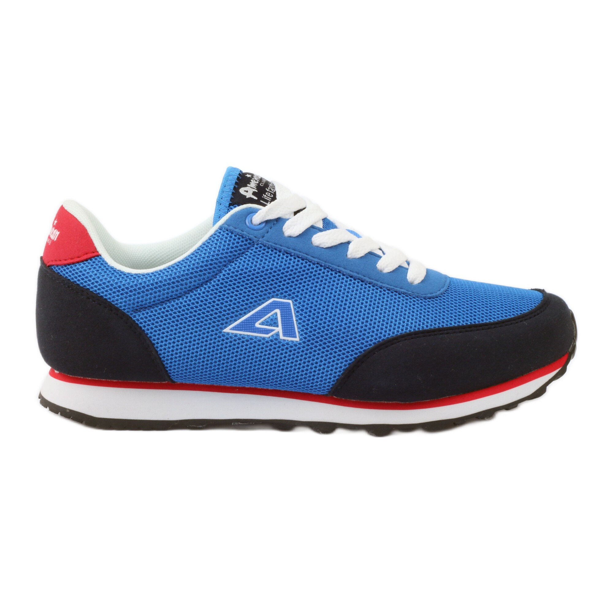 Pantofi sport dama, American Club, BM36270, Albastru, 38 EU