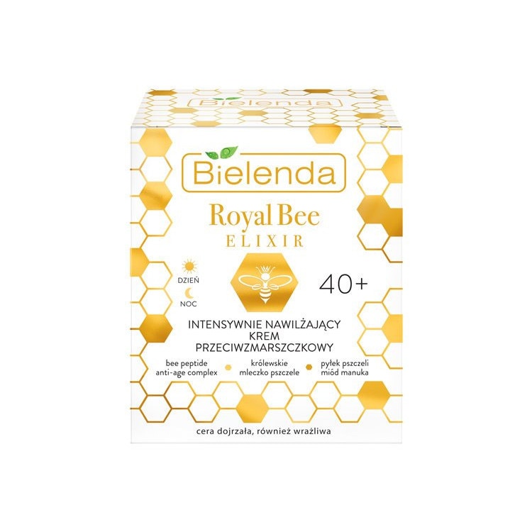 Crema pentru fata, Bielenda, Royal Bee, Varsta 40+, 50 ml
