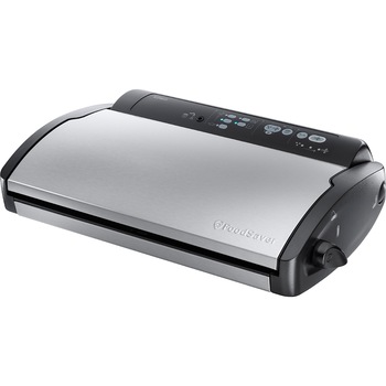 Aparat de vidat Foodsaver V2860I, 3 viteze, 28 cm, vidare uscata/umeda, Argintiu Aparat de vidat Foodsaver V2860I, 3 viteze, 28 cm, vidare uscata/umeda, Argintiu