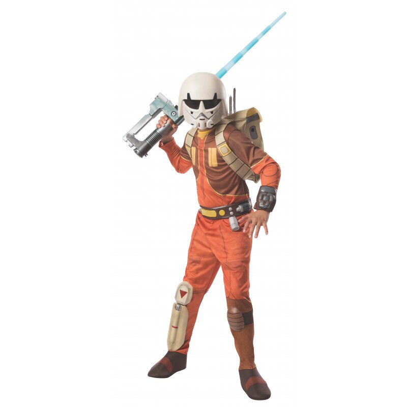 Costum Star Wars Deluxe Ezra Bridger, M, 5-7 ani
