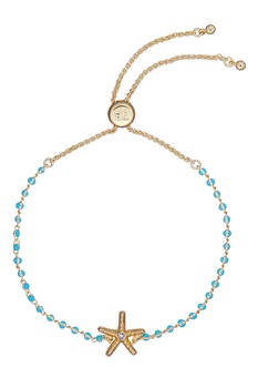 Ted Baker, Bratara cu cristale europene, Auriu/Turcoaz Ted Baker, Bratara cu cristale europene, Auriu/Turcoaz