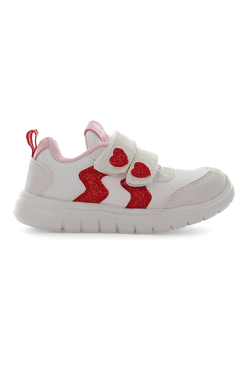 Lumberjack, Pantofi sport cu velcro din material textil si piele ecologica