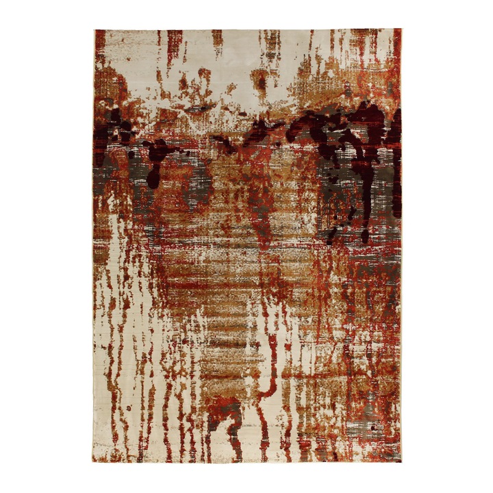 Covor Capadocia 5734A, Bej/Rosu - 160x230 cm