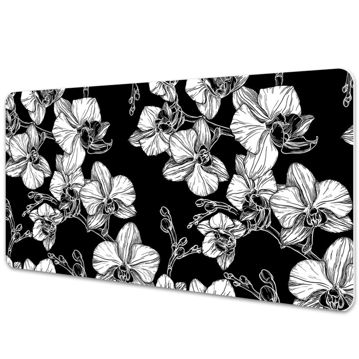 Mouse Pad Protectie Birou, model cu pauni, bmat-2604, 120x60 cm