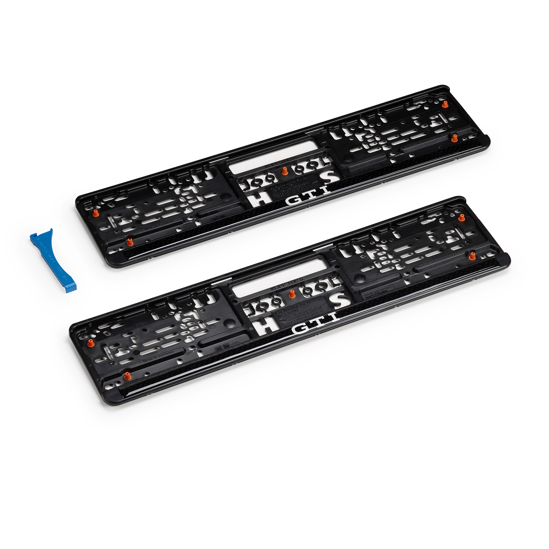 Set Suport 2 placute de inmatriculare, VW GTI 5HV087703A VW29