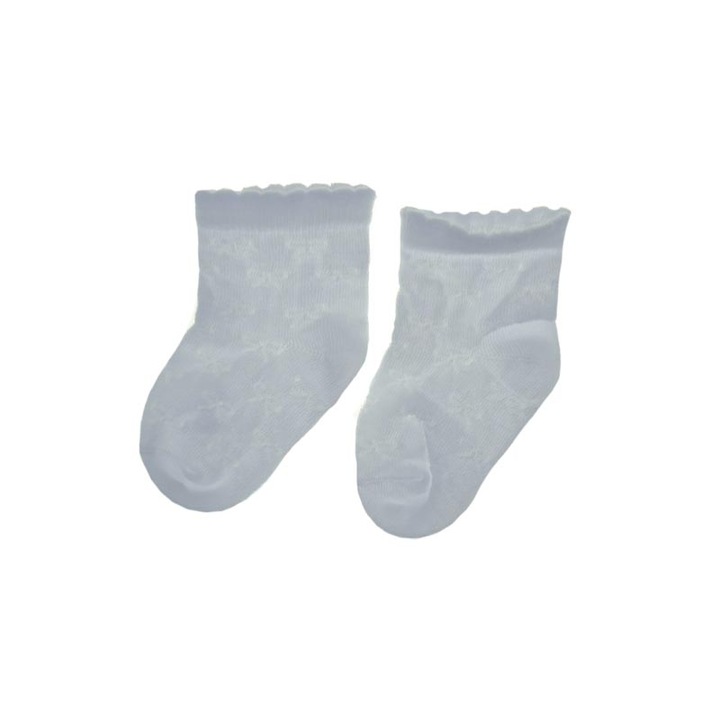 Чорапи за момиче Milusie 134397, Бяло 52041