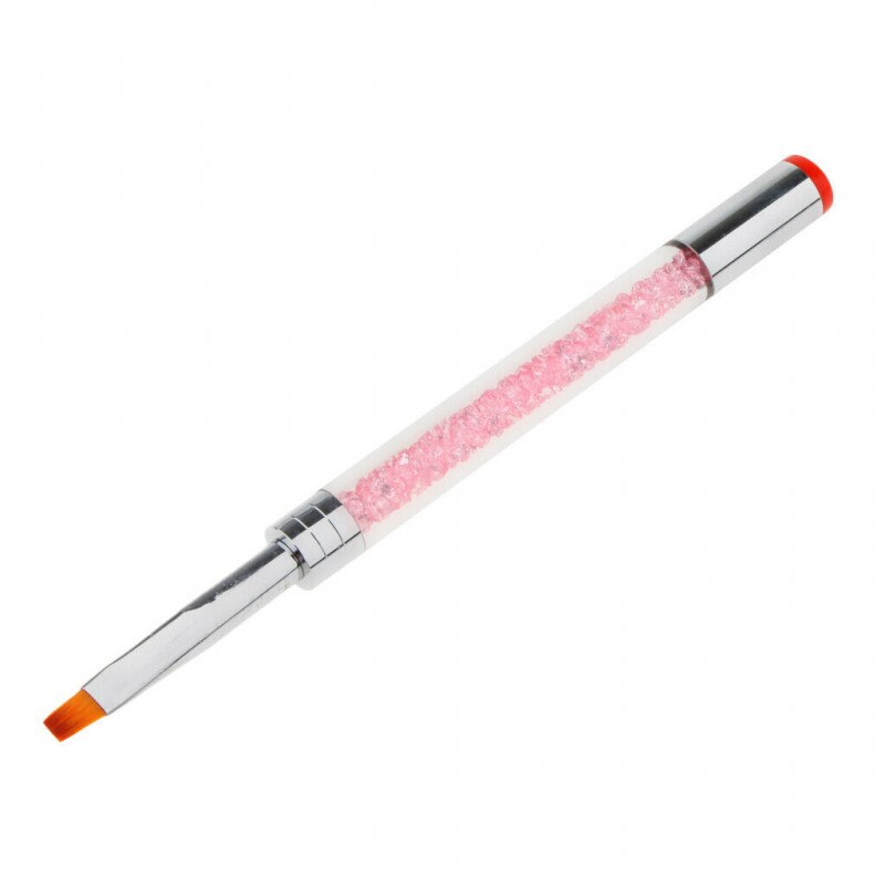 Pensula dubla gel cu stampila silicon