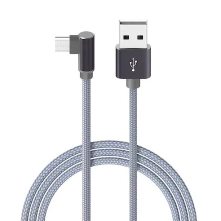 Cablu de date/incarcare Borofone, BX26 Micro USB 1M, Gri