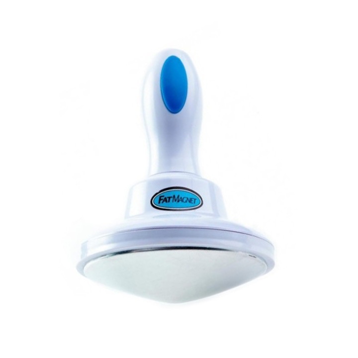 Magnet pentru extragerea grasimii din mancare NoMoreFat, usor de utilizat, eficient, alb/albastru, Doty