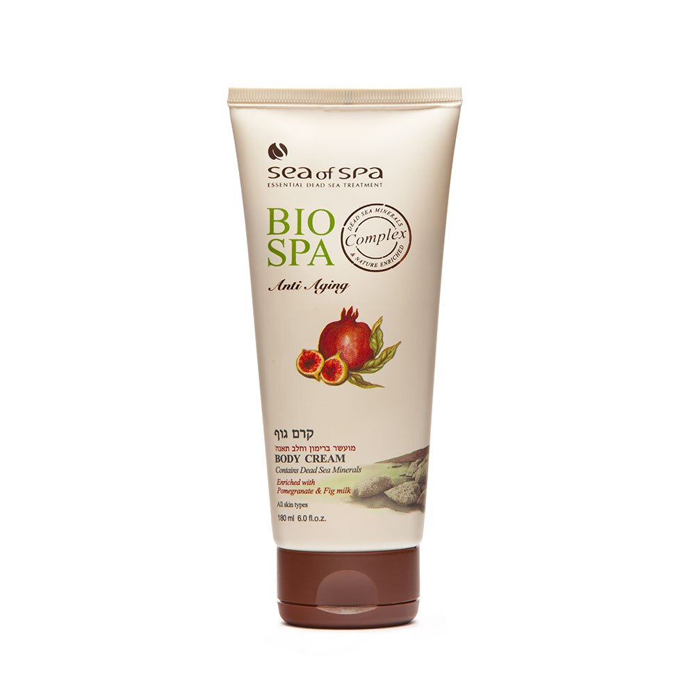 Crema de corp imbogatita cu lapte de rodie si smochine, Bio Spa, 180ml
